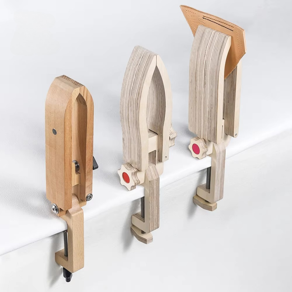 Leatherwork Tools - Кожаный зажим-прижим для шитья кожи, ручной