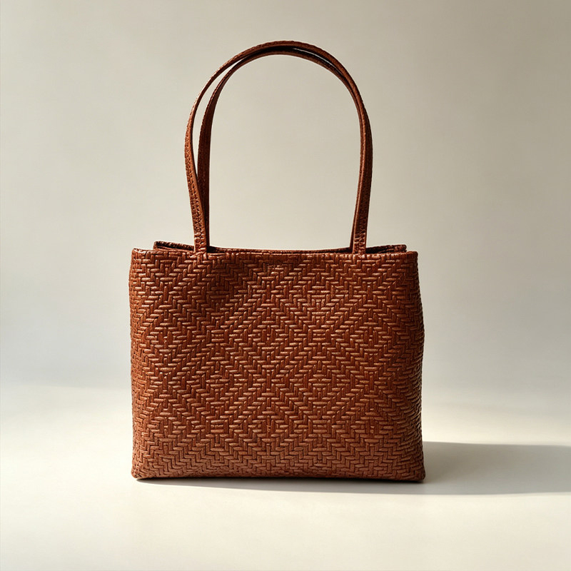 Leatherwork Designs - Сумка-тоут Mendy из натуральной кожи с