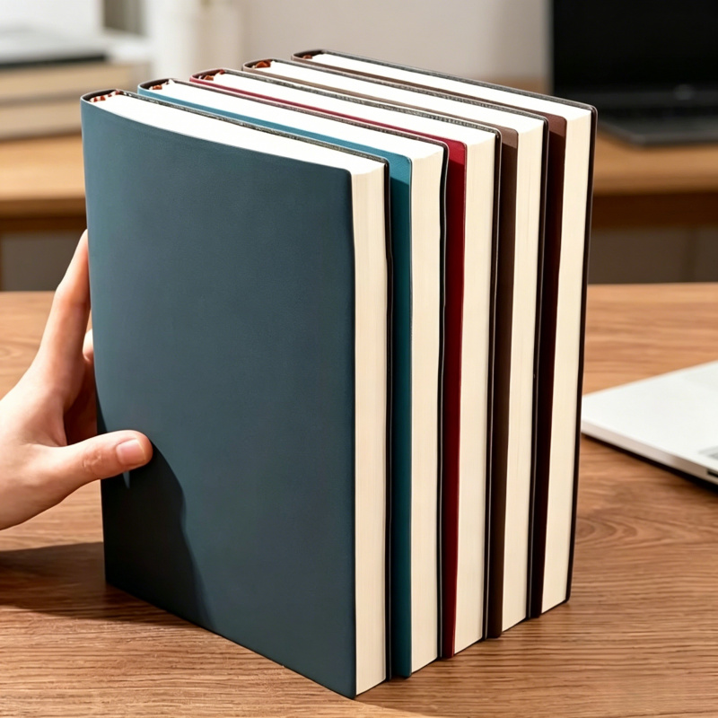 Leather Work Notebook - Блокнот формата А5 из мягкой кожи,