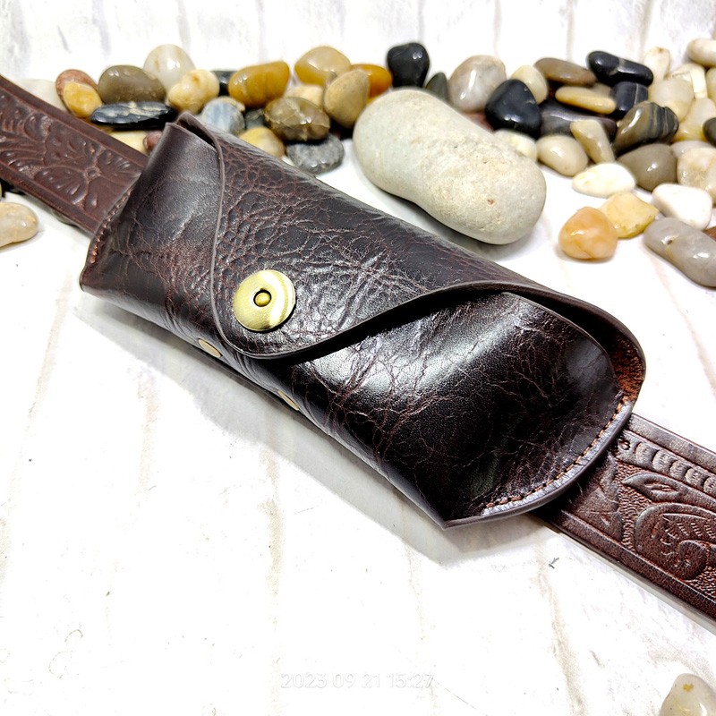 Leatherwork Belt - Чехол для очков Blongk, сумка на