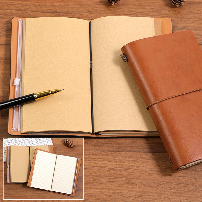 Стильный винтажный блокнот из  – обзор и цена Leather Work Notebook