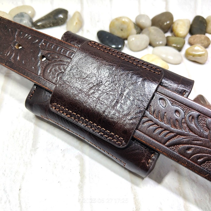 Поясная мини-сумка Blongk из н – обзор и цена Leatherwork Belt