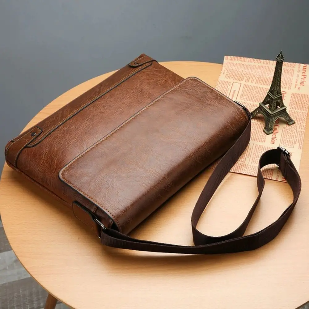 Мужской портфель из искусствен – обзор и цена Leatherwork Designs