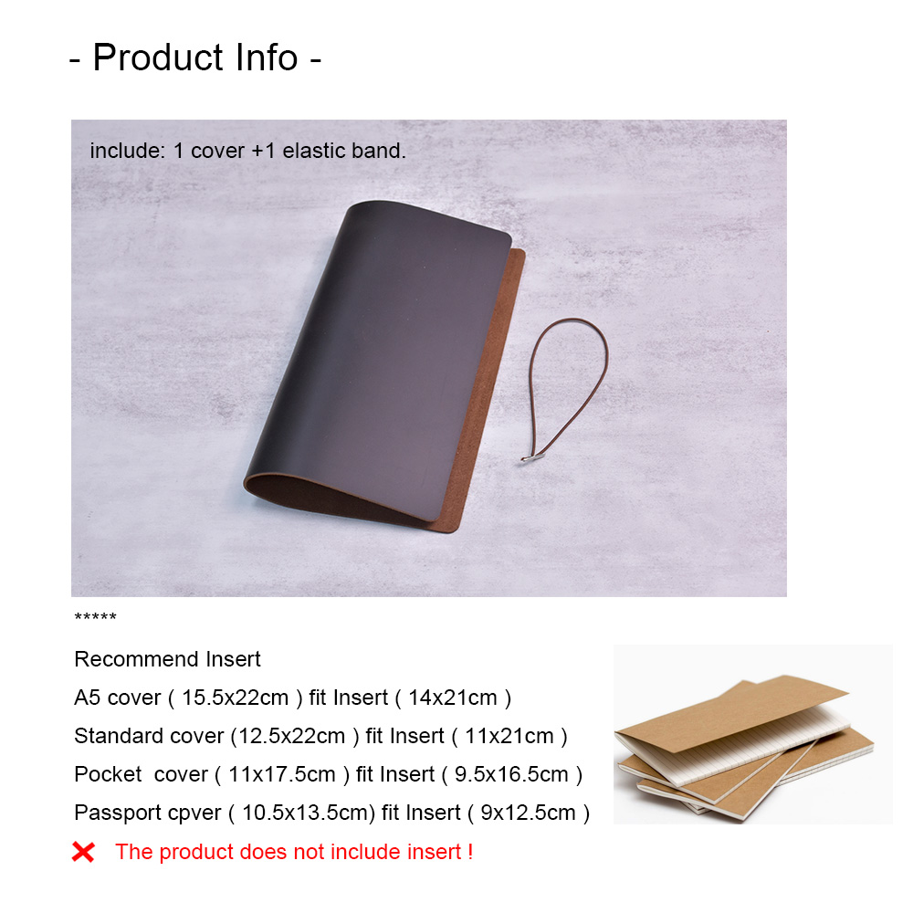 Обложка для ноутбука «сделай с – обзор и цена Leather Work Notebook