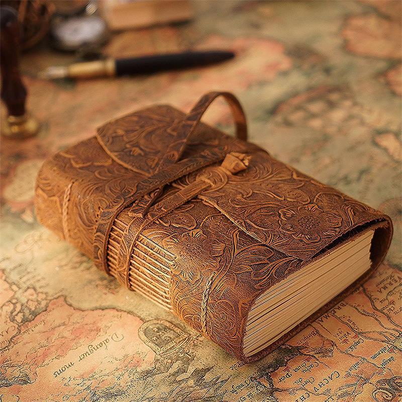 Блокнот кожаный ручной работы, – обзор и цена Leather Work Notebook